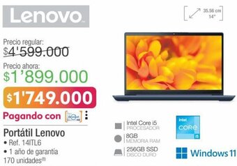 Jumbo Lenovo Portátil oferta