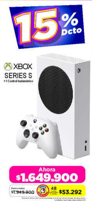 Alkomprar XBOX SERIES S +1 Control Inalambrico oferta