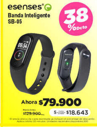 Alkomprar esenses Banda Inteligente 38 SB-05 oferta