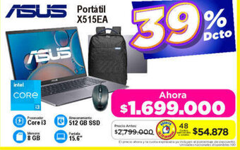 Alkomprar ASUS Portátil X515EA oferta