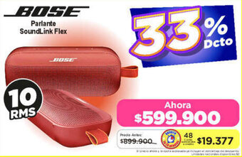 Alkomprar BOSE Parlante SoundLink Flex 10rms oferta