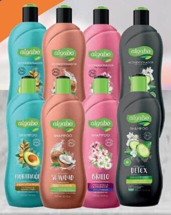 Super Inter Algabo Shampoo y acondicionadores x 930 ml oferta