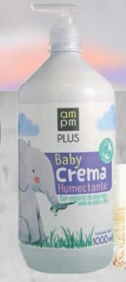 Super Inter Crema humectante ampm PLUS baby x 1.000 ml oferta