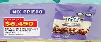 Ara MIX FRUTOS SECOS GRIEGO TOTE X 150 G. oferta