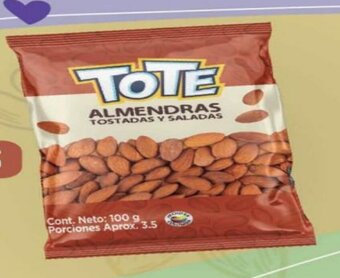 Ara ALMENDRAS TOTE X 100 G. oferta