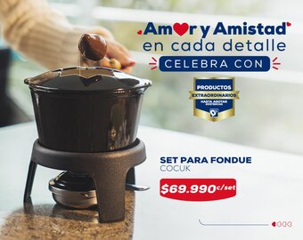 Tiendas D1 SET PARA FONDUE COCUK oferta