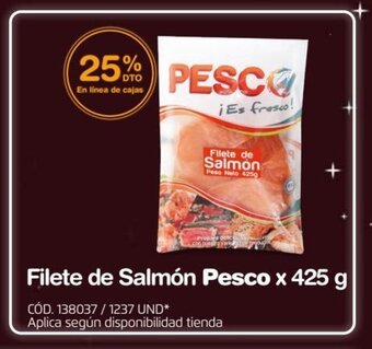 Makro Filete de Salmón Pesco x 425 g oferta