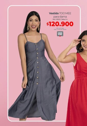 Olímpica Vestido TOO MEE para dama Ref.: 035121 | Tallas: S-L oferta