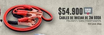 CABLES DE INICIAR DE 3M 600A