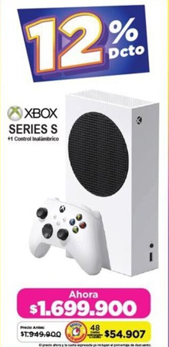 Alkomprar XBOX SERIES S +1 Control Inalámbrico oferta