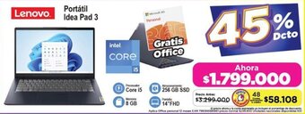 Alkomprar Lenovo Portátil Idea Pad 3 oferta