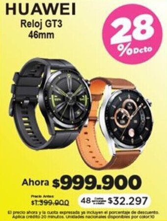 Alkomprar HUAWEI Reloj GT3 46mm oferta