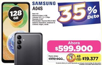 Alkomprar SAMSUNG A04S 128GB oferta