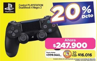 Alkomprar Control PLAYSTATION DualShock 4 Negro 2 oferta