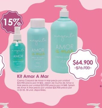Alkomprar Kit Amor A Mar oferta
