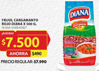 Ara FRIJOL CARGAMANTO ROJO DIANA X 500 G. oferta