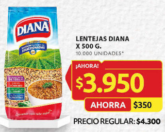 Ara LENTEJAS DIANA X 500 G oferta