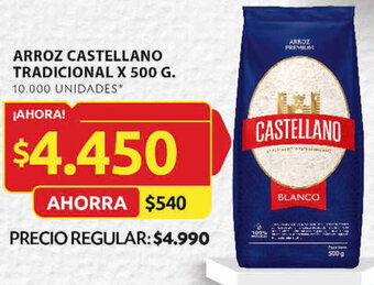 Ara ARROZ CASTELLANO TRADICIONAL X 500 G oferta