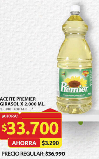 Ara ACEITE PREMIER GIRASOL X 2.000 ML oferta