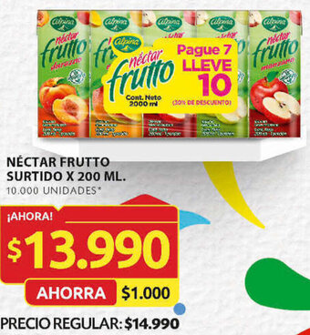 Ara NÉCTAR FRUTTO SURTIDO X 200 ML oferta