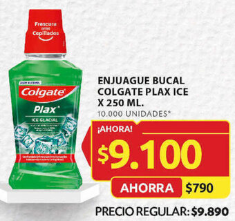 Ara ENJUAGUE BUCAL COLGATE PLAX ICE X 250 ML oferta