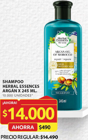 Ara SHAMPOO HERBAL ESSENCES ARGÁN X 245 ML oferta