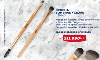 Tiendas D1 BROCHA SOMBRAS / CEJAS USHIKO oferta