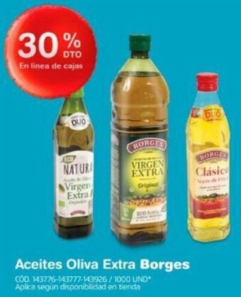 Makro Aceites Oliva Extra Borges oferta