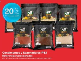 Makro Condimentos y Sazonadores P&I oferta