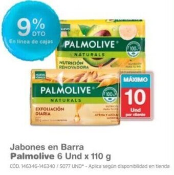 Makro Jabones en Barra Palmolive 6 Und x 110 g oferta