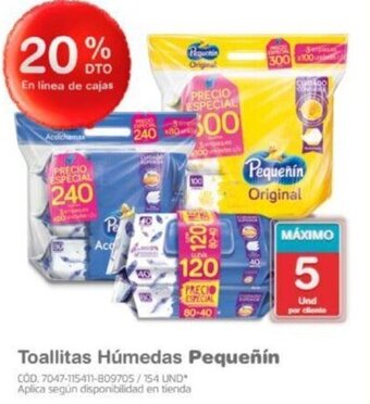 Makro Pequeñín Toallitas Húmedas oferta