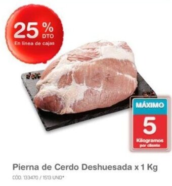 Makro Pierna de Cerdo Deshuesada x 1 Kg oferta