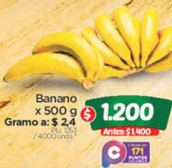 Surtimax Banano x 500g oferta