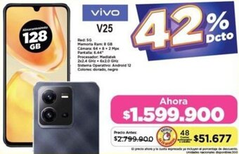 Alkomprar vivo V25 128GB oferta