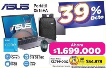 Alkomprar ASUS Portátil X515EA oferta