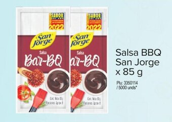 Surtimax Salsa BBQ San Jorge x 85 g x 2 und. oferta