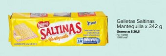 Surtimax Galletas Saltinas Mantequilla x 342 g oferta