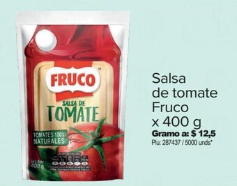 Surtimax Salsa de tomate Fruco x 400 g oferta