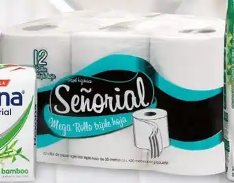 Colsubsidio Papel Higiénico Señorial 12 rollo x 35cm oferta
