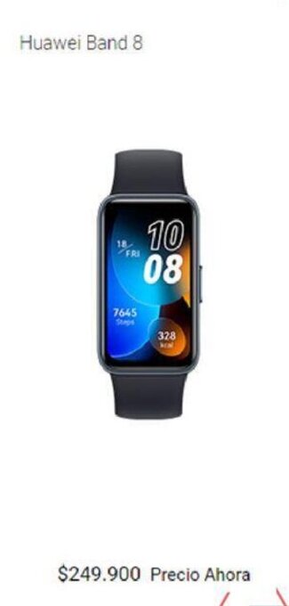 Claro Huawei Band 8 oferta