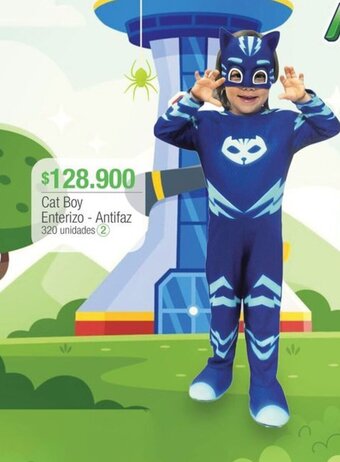 Jumbo PJMASKS Cat Boy Enterizo - Antifaz oferta