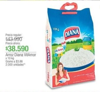 Jumbo Arroz Diana VitAmor x 10 kg oferta