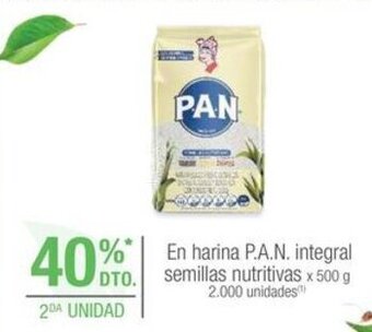 Jumbo En harina P.A.N. integral semillas nutritivas x 500 g oferta