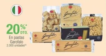 Jumbo En pastas Garofalo oferta