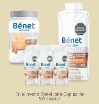 Jumbo En alimento Bénet café Capuccino oferta