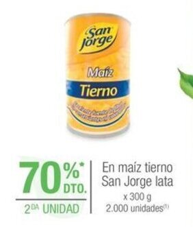 Jumbo En maíz tierno San Jorge lata x 300 g oferta