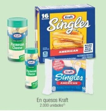 Jumbo En quesos Kraft oferta