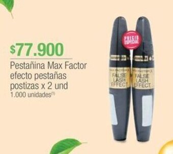 Jumbo Pestañina Max Factor efecto pestañas postizas x 2 und oferta