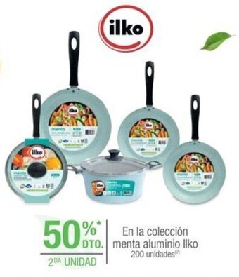 Jumbo En la colección menta aluminio Ilko 2da unidad oferta