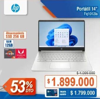 Alkosto hp Portátil 14" oferta